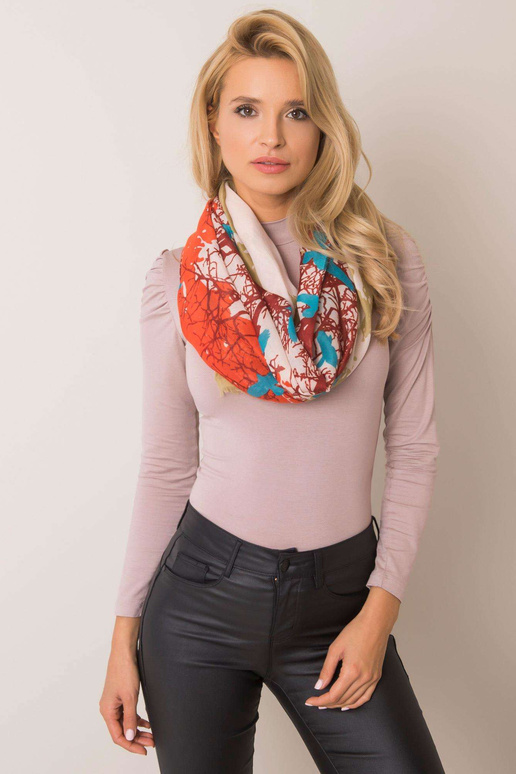 Tumši bēši brūna raksta slings