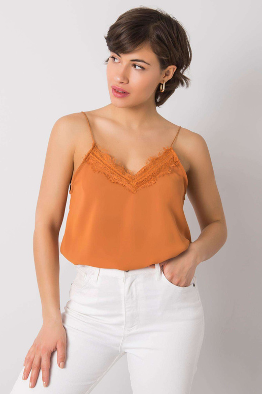 Brūns tops Griselda RUE PARIS