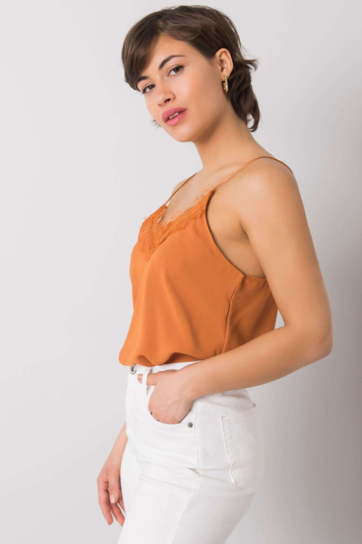 Brūns tops Griselda RUE PARIS