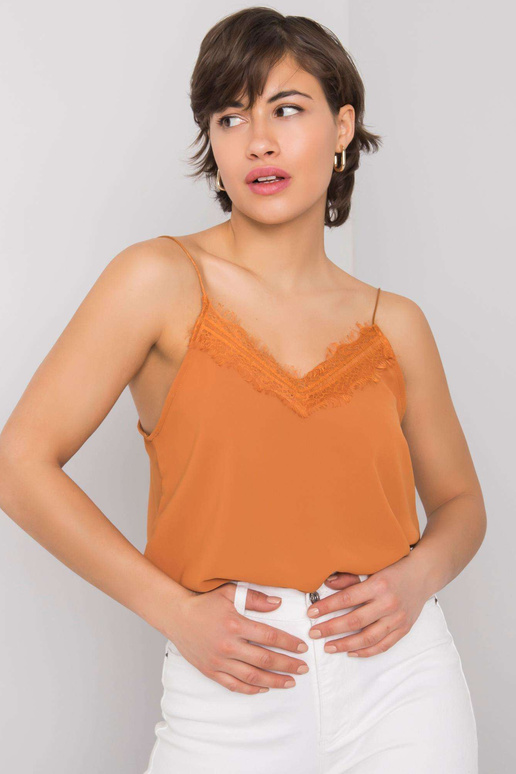 Brūns tops Griselda RUE PARIS