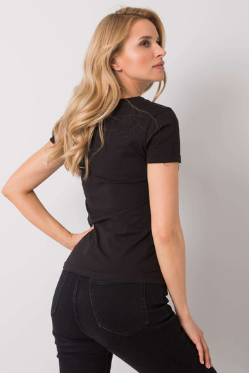 Melns T-krekls ar apdruku... 2