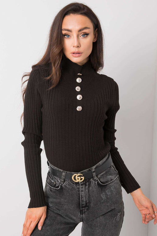 Scarlett RUE PARIS melns džemperis ar...