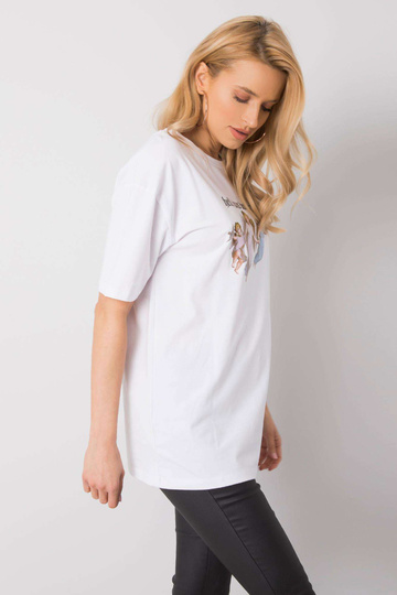 Balts t-krekls ar apdruku... 2