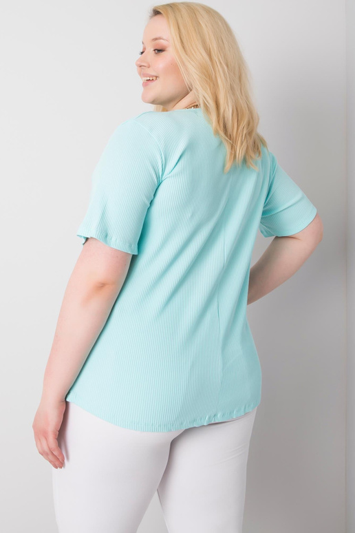 Piparmētru plus izmēra blūze Stella Piparmētru plus izmēra blūze Stella