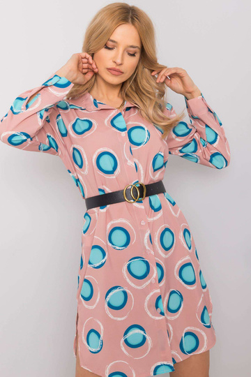 Netīri rozā Farro kleita 2