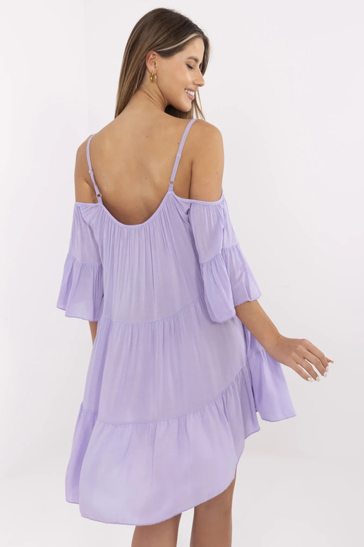 Ceriņu krāsas kleita no Veronique OCH...