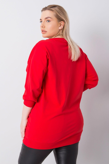 Sarkana plus izmēra blūze... 2