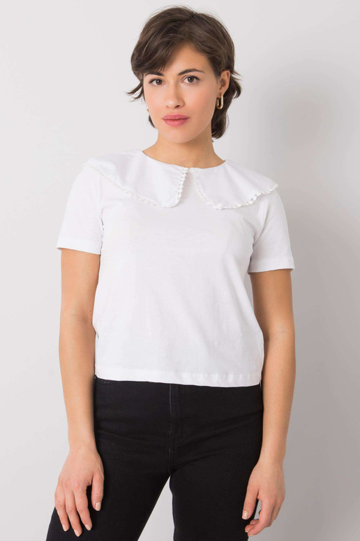 Balta blūze ar apkakli Kaysie RUE PARIS