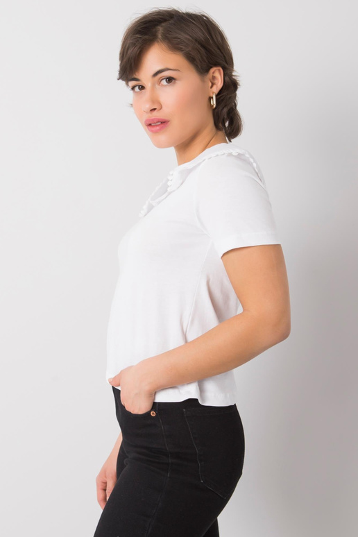 Balta blūze ar apkakli Kaysie RUE PARIS