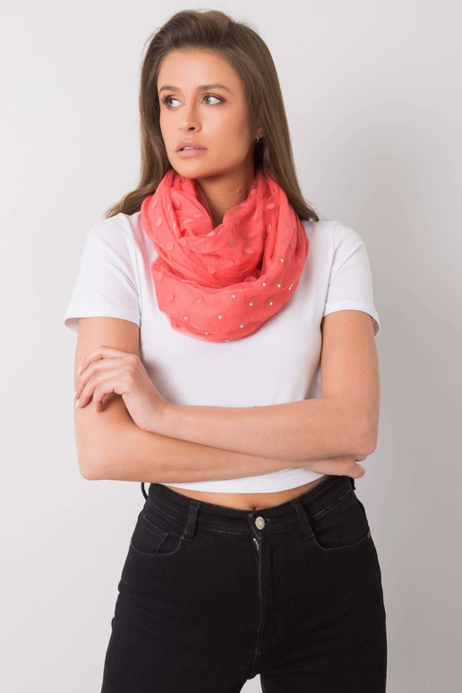 Koraļļu šalle zirņos