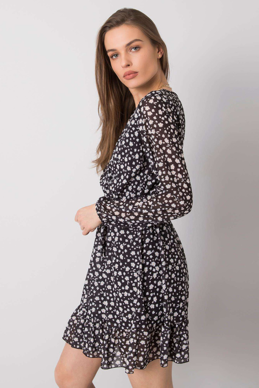 Melna kleita ar volāniem Eunika OCH... Melna kleita ar volāniem Eunika OCH...