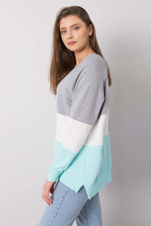 Pelēks piparmētru sporta krekls Lotta...