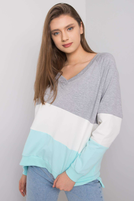 Pelēks piparmētru sporta krekls Lotta...