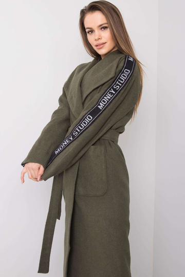 Haki krāsas mētelis Danni