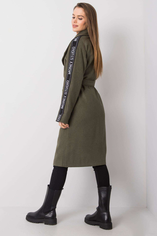 Haki krāsas mētelis Danni