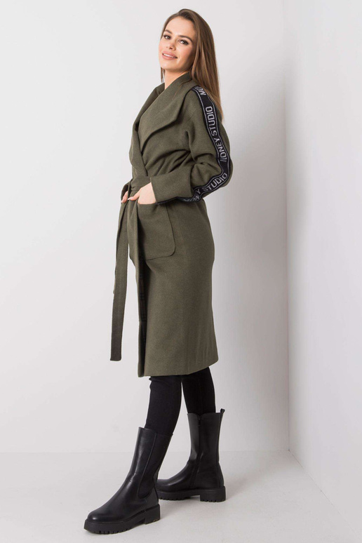 Haki krāsas mētelis Danni