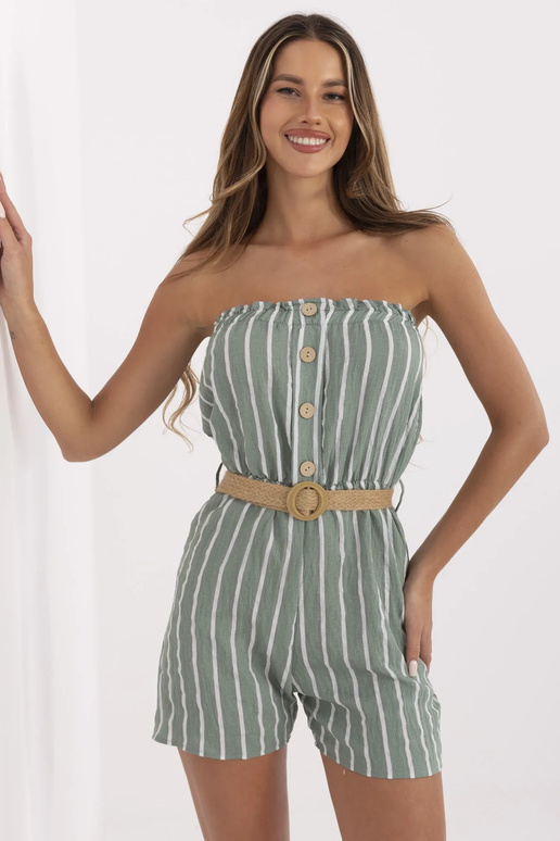 Zaļi un balti svītrains kombinezons... Zaļi un balti svītrains kombinezons...