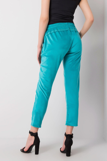 Tirkīza velūra bikses...