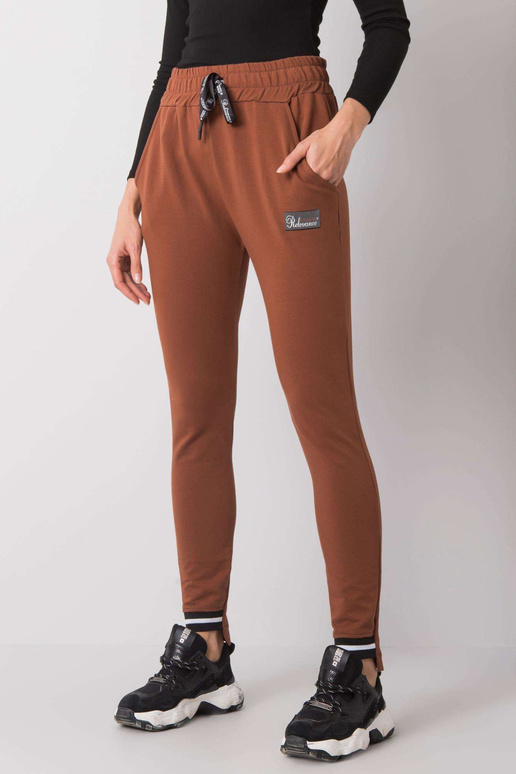 Gaiši brūnas bikses Luciana