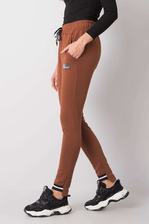 Gaiši brūnas bikses Luciana