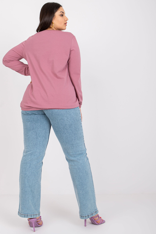 Hailey Dirty Pink Liela izmēra blūze...