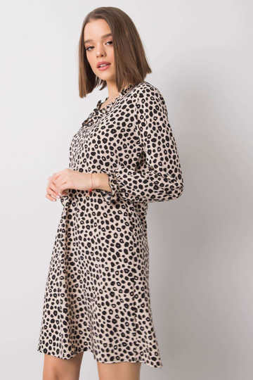 Gaiši bēša kleita Farrah...