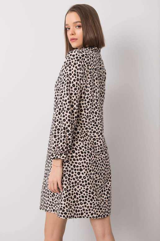 Gaiši bēša kleita Farrah RUE PARIS