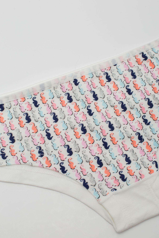 Baltas kokvilnas biksītes