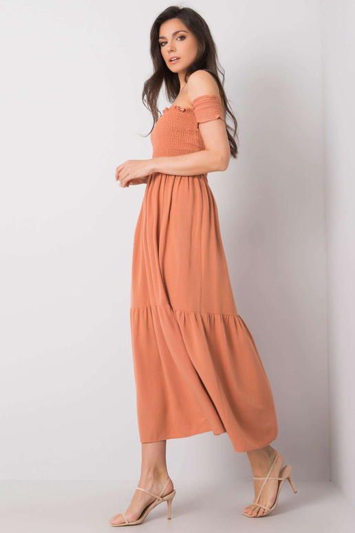 Oranža kleita ar volāniem Pallavi RUE... Oranža kleita ar volāniem Pallavi RUE...