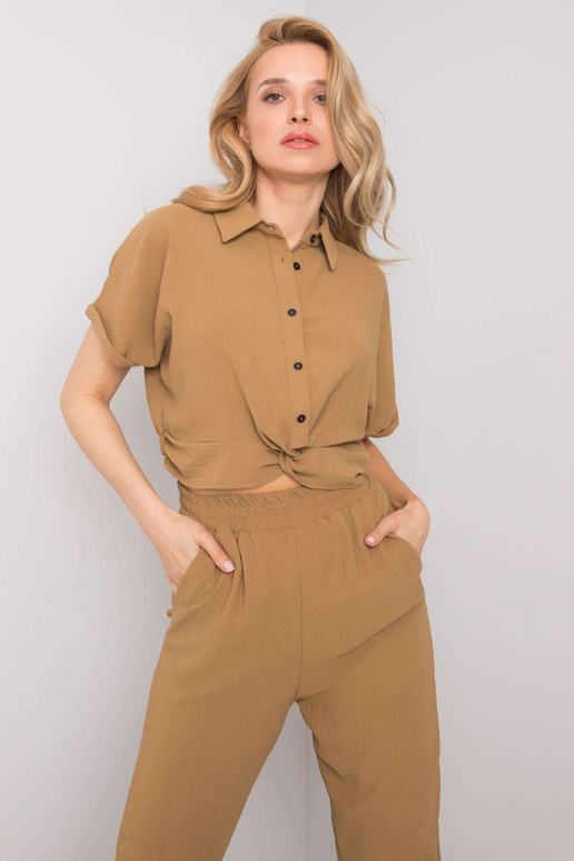 Tumši bēšs komplekts Maire RUE PARIS Tumši bēšs komplekts Maire RUE PARIS