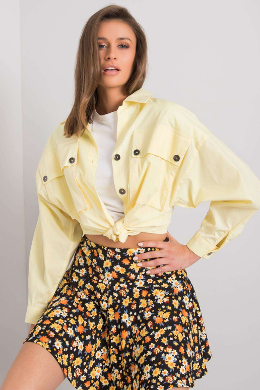 Dzeltens krekls ar kabatām Elora RUE...