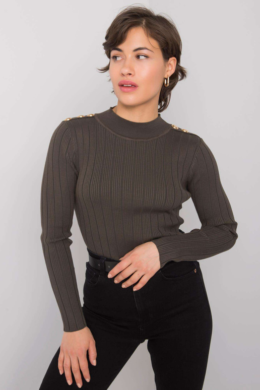 Haki krāsas džemperis Millah