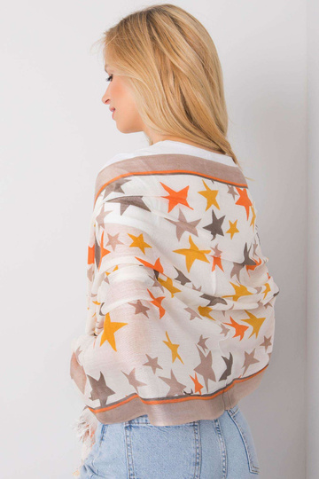 Bēša šalle ar zvaigžņu apdruku 2