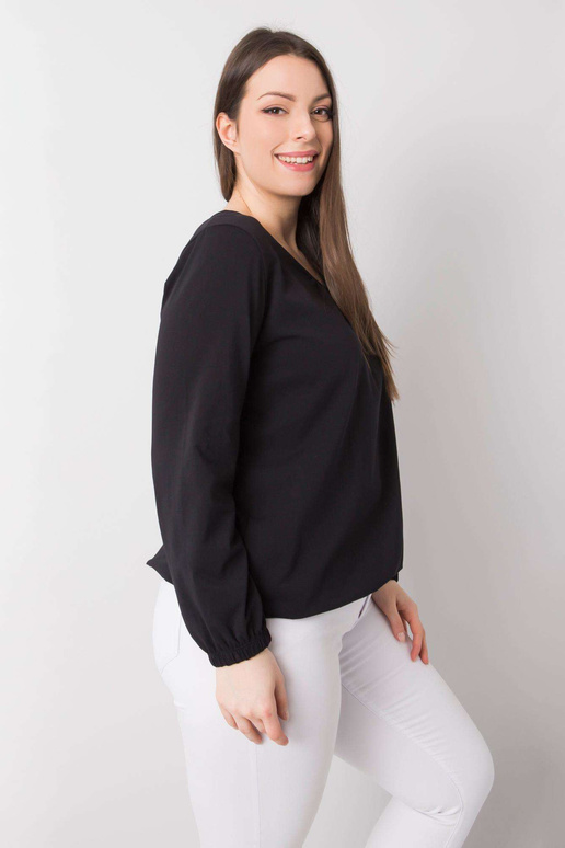 Hailey Black Liela izmēra blūze ar...