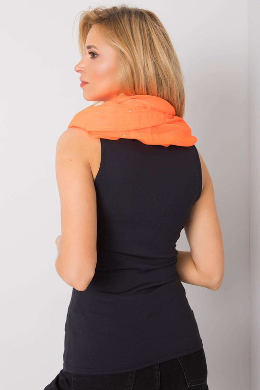 Fluo oranžs skurstenis ar spīdīgu...