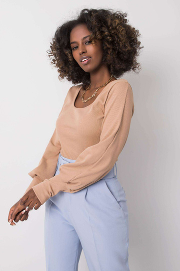 Tumši bēša ikdienas blūze... 2