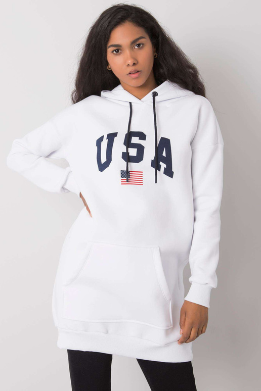 Balts ķengura sporta krekls Yetty RUE...