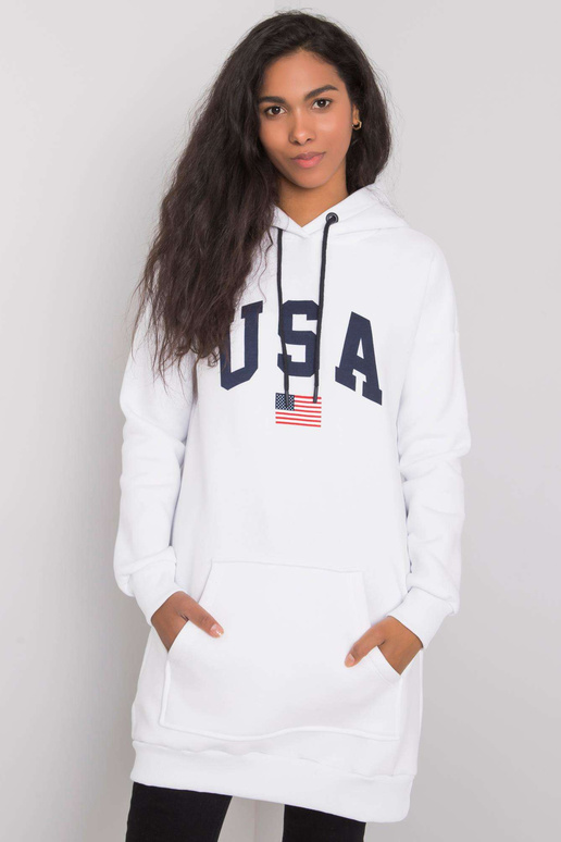 Balts ķengura sporta krekls Yetty RUE...