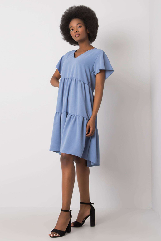 Zila volānu kleita Manette RUE PARIS