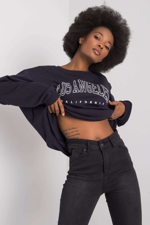 Tumši zils sieviešu sporta krekls...