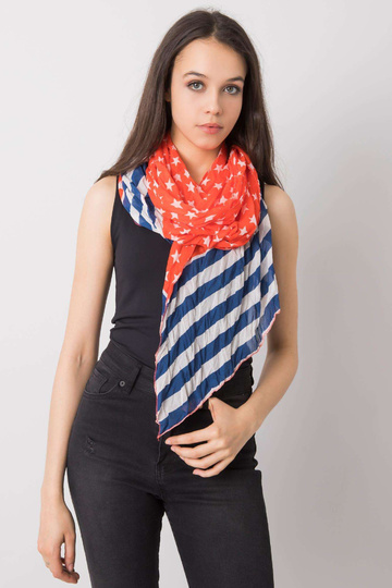 Sarkans un tumši zils pleds...