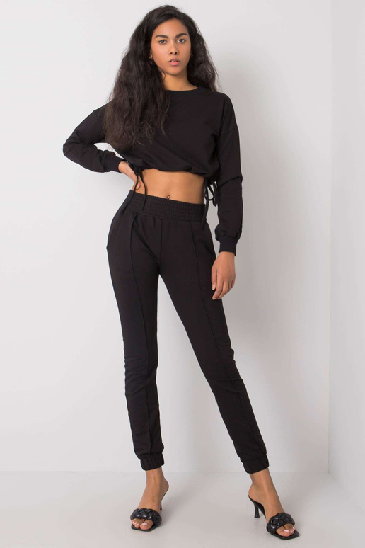 Melns ikdienas komplekts Laila RUE PARIS Melns ikdienas komplekts Laila RUE PARIS