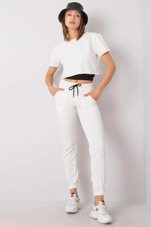 Ecru sieviešu komplekts Alida RUE PARIS Ecru sieviešu komplekts Alida RUE PARIS