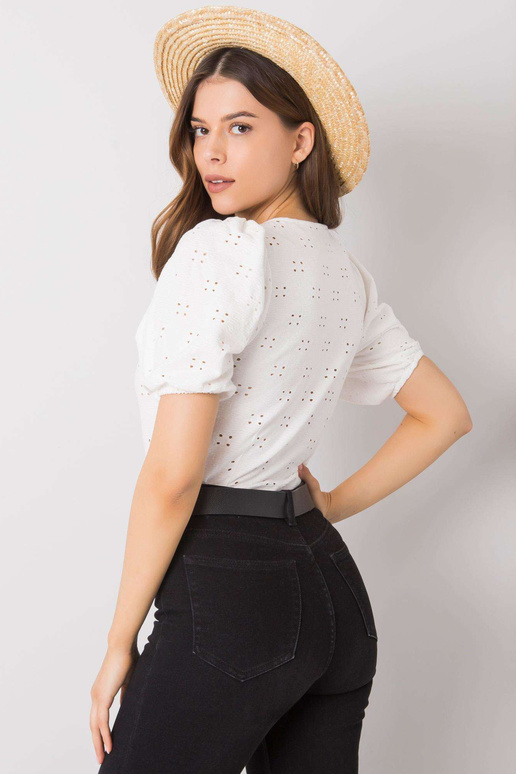 Balta ikdienas blūze Ysabel RUE PARIS