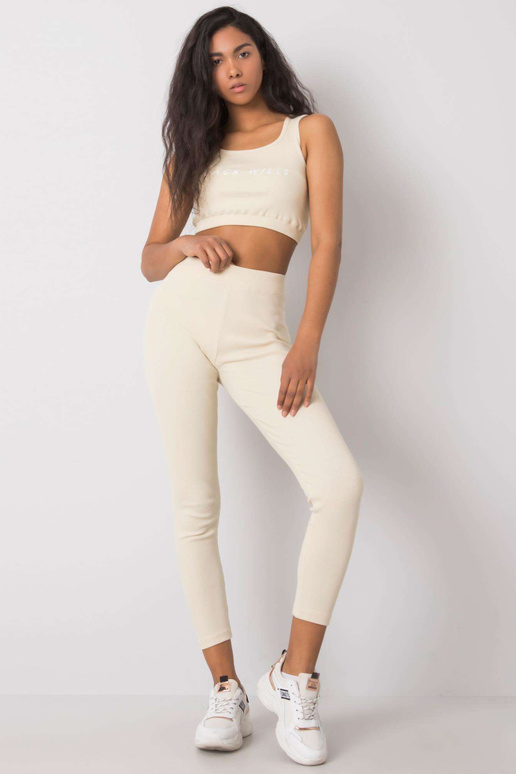 Bēšs sporta komplekts Sue FOR FITNESS Bēšs sporta komplekts Sue FOR FITNESS