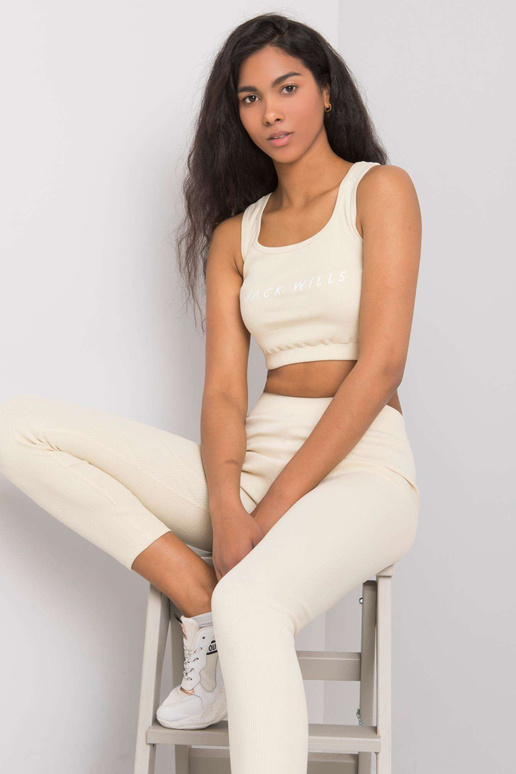 Bēšs sporta komplekts Sue FOR FITNESS Bēšs sporta komplekts Sue FOR FITNESS