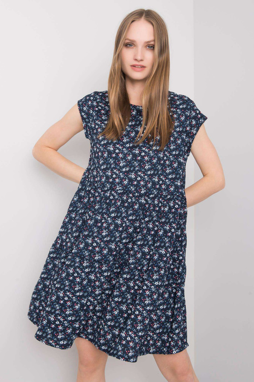 Tumši zila oversize kleita Eve STITCH & SOUL