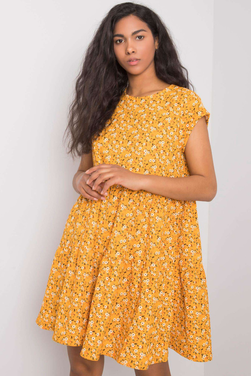 Dzeltena oversize kleita Eve STITCH & SOUL