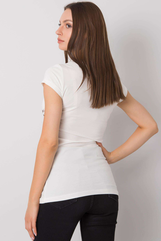 Ecru t-krekls ar Misha aplikāciju