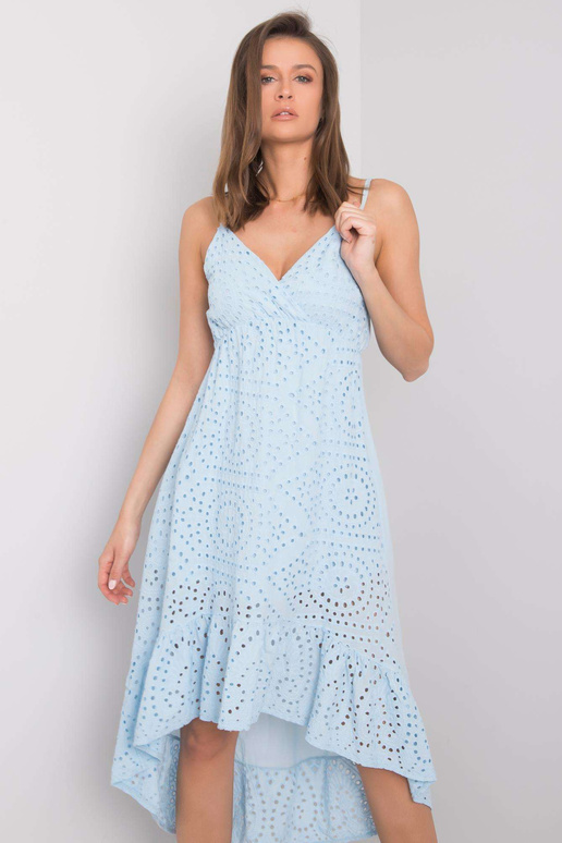 Āboliņa OCH BELLA zila volānu kleita